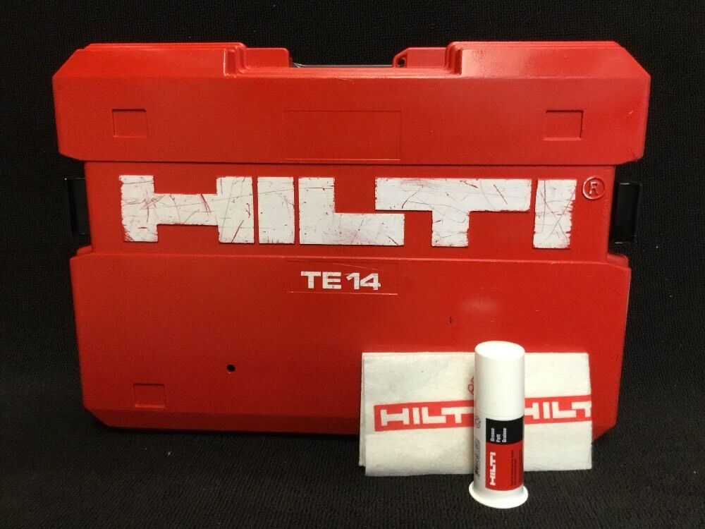 HILTI TE 14 (ONLY CASE) ORIGINAL, PREOWNED ,FREE HILTI GREASE