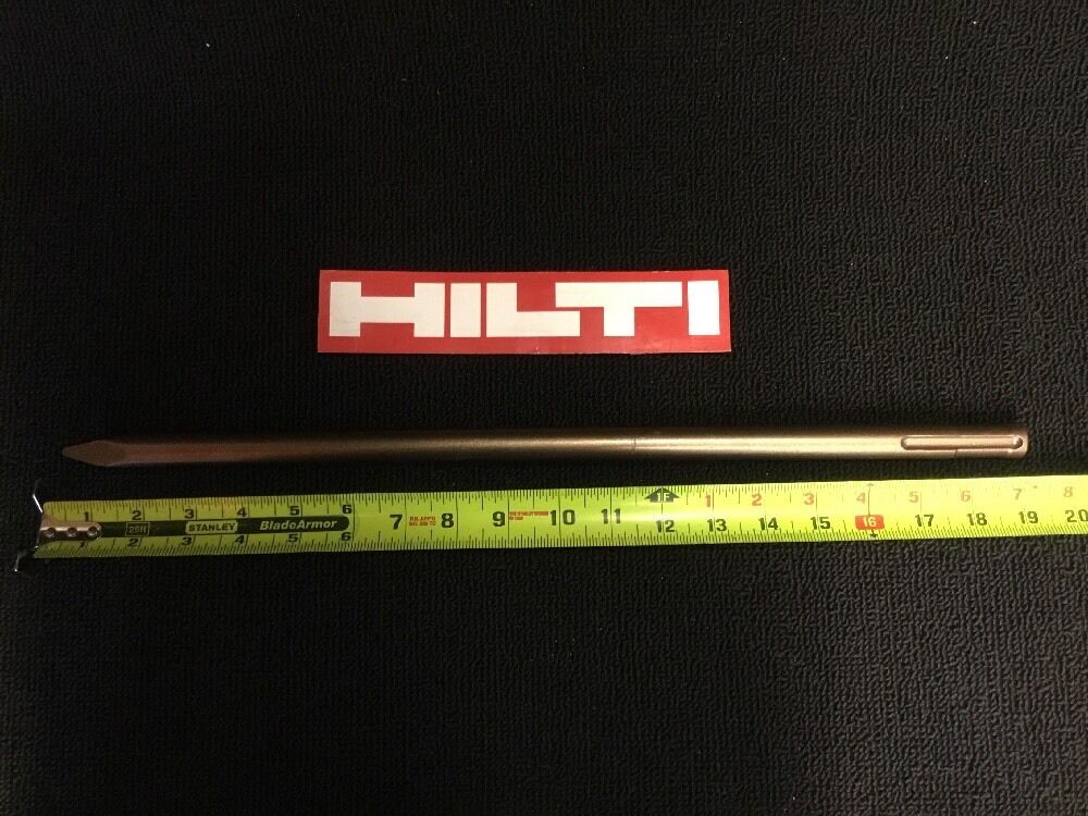 HILTI CHISEL POINTED TE F 19" (SDS MAX), PREOWNED, TE 52, TE 55, TE 60, TE 72