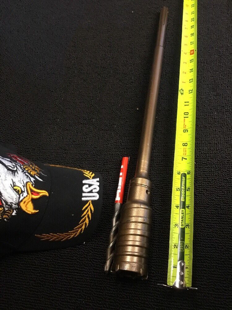 HILTI CORE BIT SDS MAX 1-3/4" X 22" PREOWNED