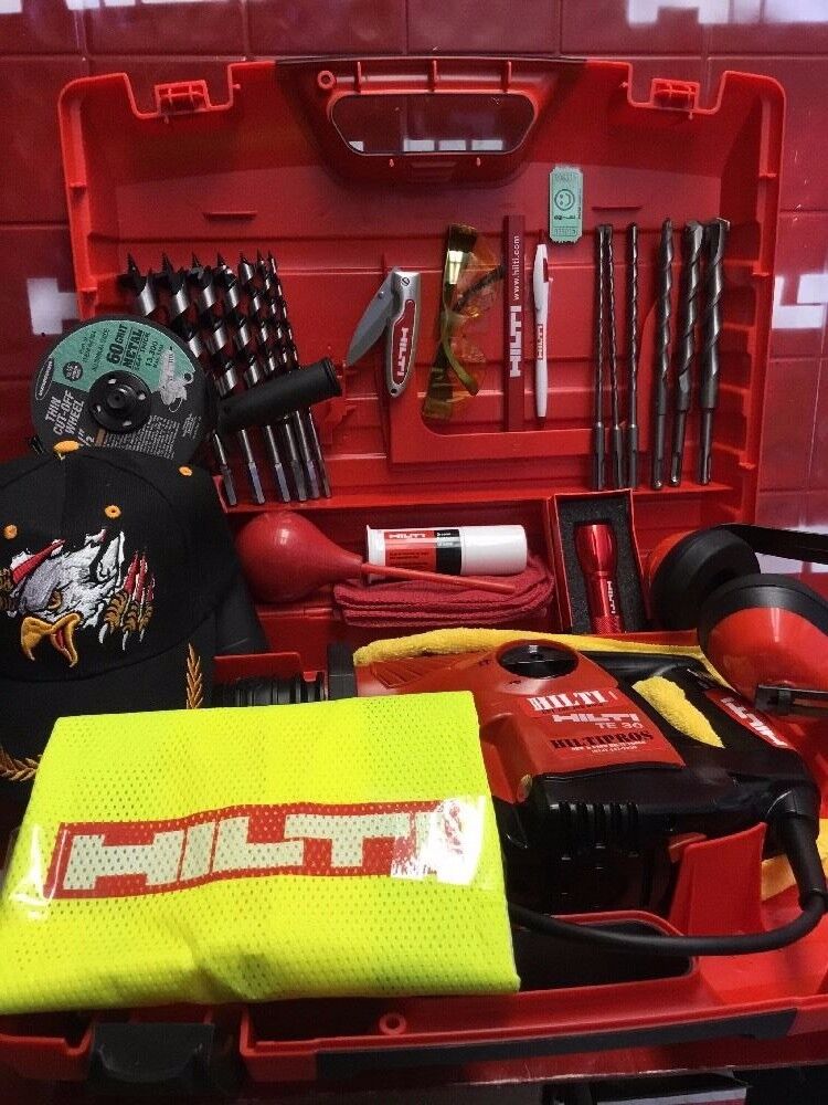 HILTI TE 30 , PREOWNED, Free Grinder Bits Knife Glasses and Mo