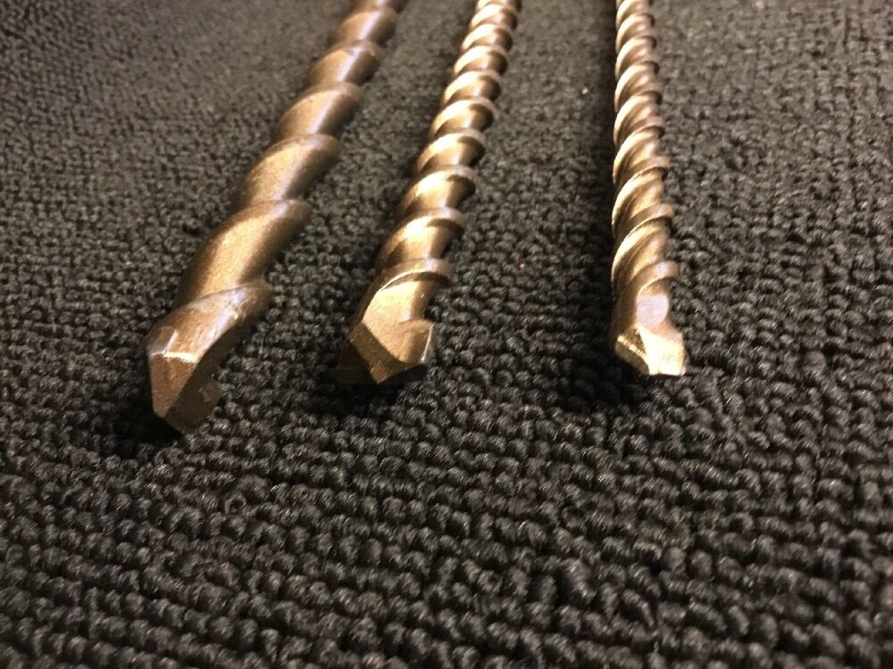 HILTI - DEWALT SET OF BITS SDS PLUS 5/16", 1/2", 3/8", PREOWNED, HAT