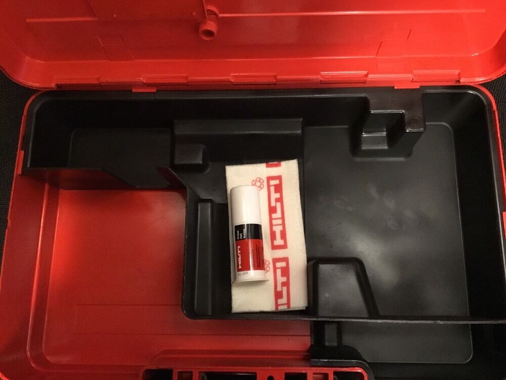 HILTI TE 52 CASE (THIS IS ONLY CASE), PREOWNED, FREE HILTI GREASE, FAST SHIP