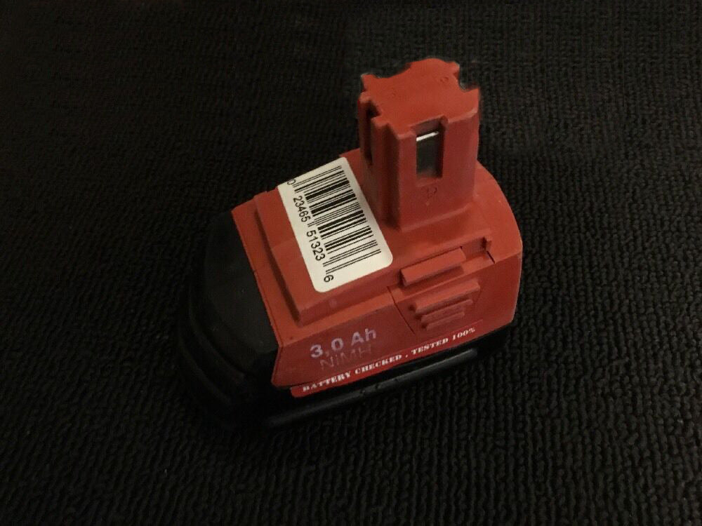 HILTI 12V BATTERY 3.0AH - SFB126, PREOWNED, FREE HAT
