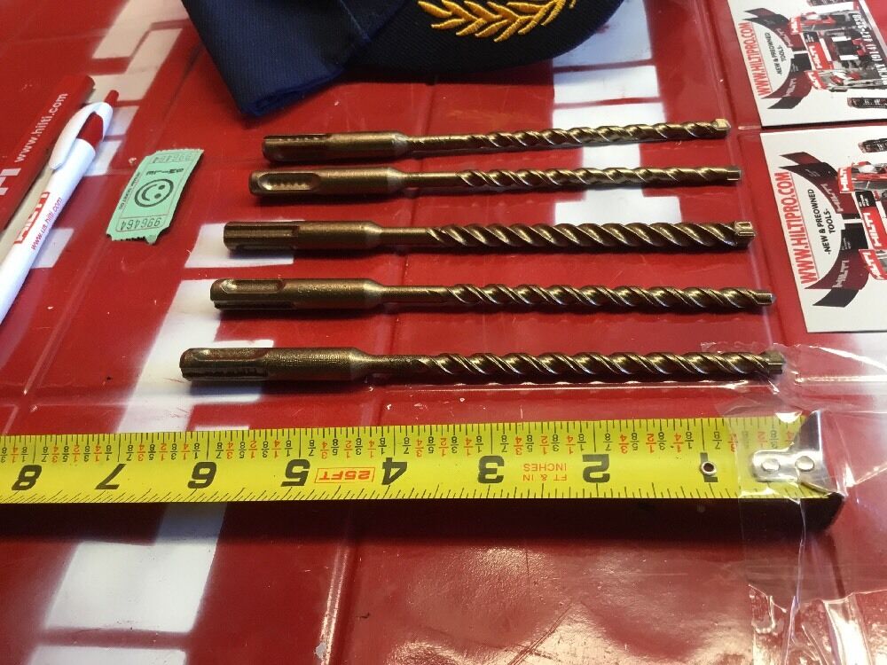 HILTI DRILL BIT 3/8", 1/4" SDS PLUS, PREOWNED,