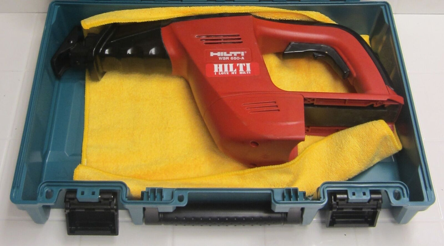 HILTI WSR 650-A, W/ FREE CASE, GREAT CONDITION, STRONG, DURABLE, FAST SHIPPING
