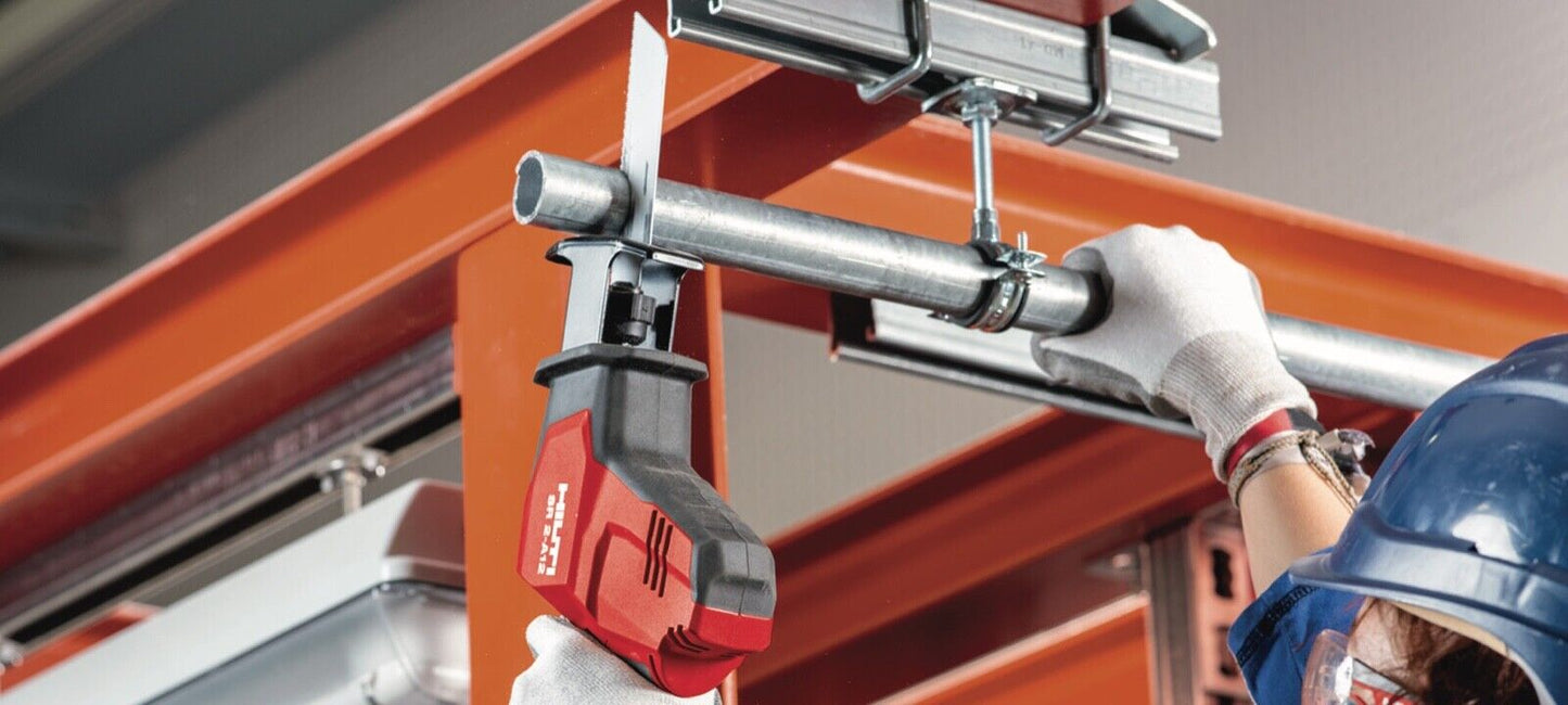 HILTI SR 2-A RECIPROCATING SAW, 2 BATTERIES, BAG, ALL NEW