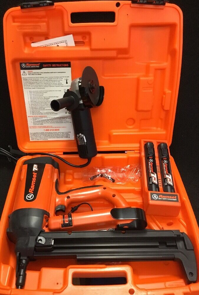 RAMSET T3 MAG, GAS TOOL, BRAND NEW, FREE ANGLE GRINDER, FAST SHIP