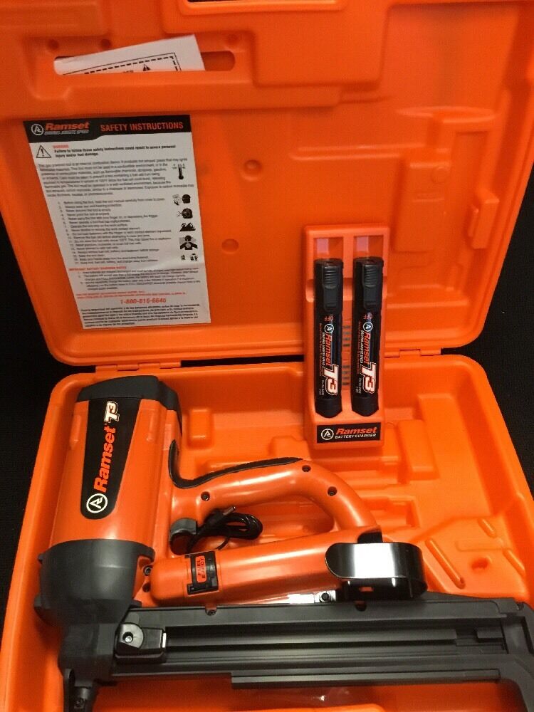 RAMSET T3 MAG, GAS TOOL, BRAND NEW, FREE ANGLE GRINDER, FAST SHIP
