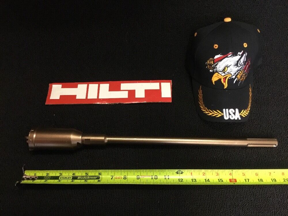 HILTI - BOSH CORE BIT SDS MAX 1-3/4" X 20" PREOWNED, FREE HAT
