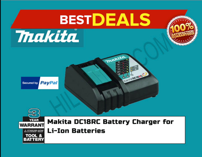 MAKITA DC18RC - 18V Lithium-ion Battery charger