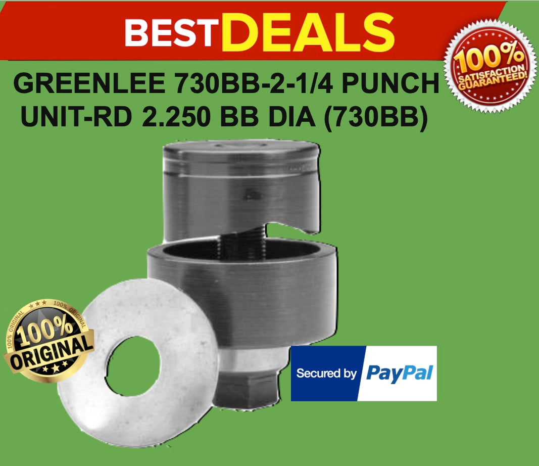Greenlee 730BB-2-1/4 PUNCH UNIT-RD 2.250 BB (730BB) DIA