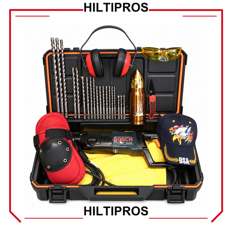 BOSH BULLDOG ROTATORY HAMMER PREOWNED - HILTIPROS clean product image