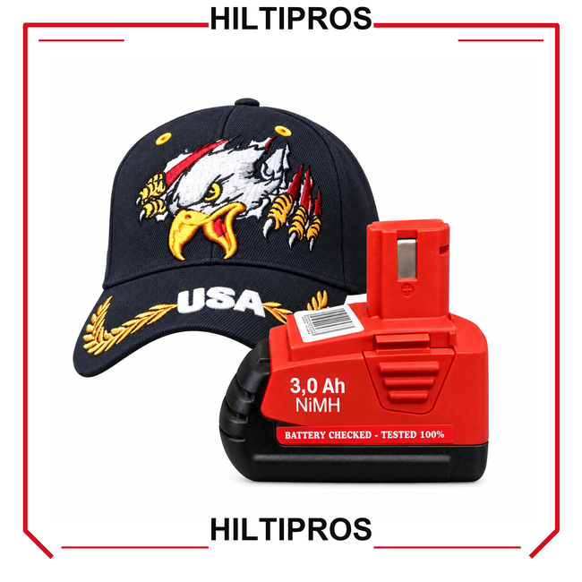 HILTI BATTERY 12V SFB 126 3.0 AH, BRAND NEW - HILTIPROS clean product image
