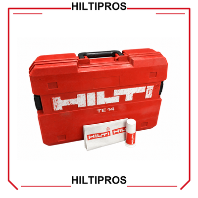 HILTI TE 14 CASE, PREOWNED, ORIGINAL, (ONLY CASE), FREE HILTI GREASE - HILTIPROS clean product image