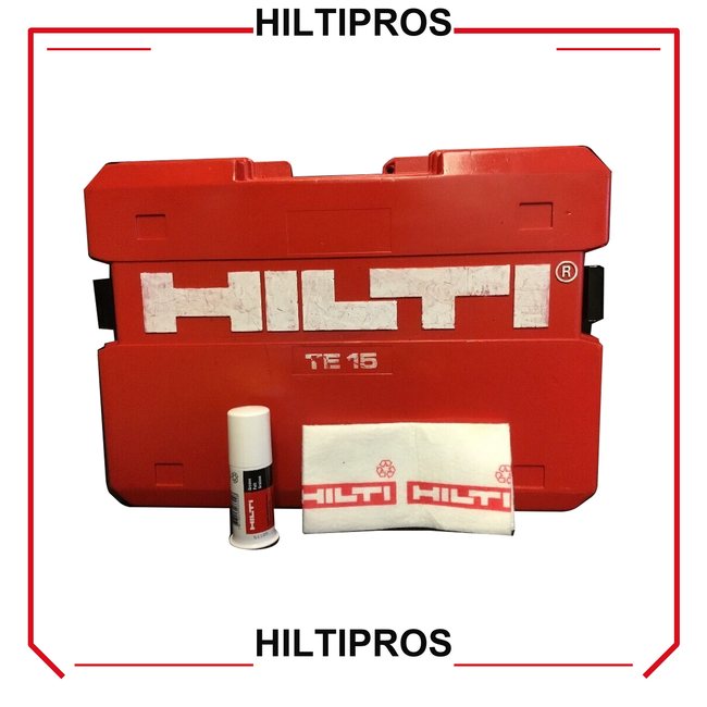 HILTI TE 15 (ONLY CASE), PREOWNED, FREE HILTI GREASE - HILTIPROS clean product image