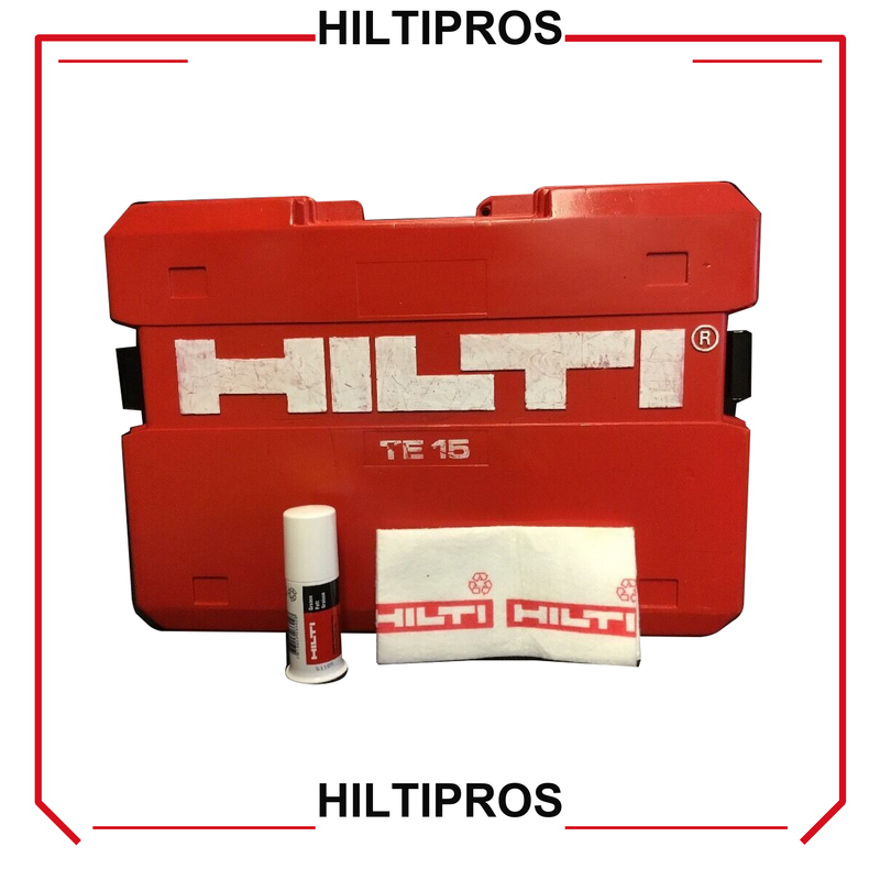 HILTI TE 15 (ONLY CASE), PREOWNED, FREE HILTI GREASE - HILTIPROS clean product image
