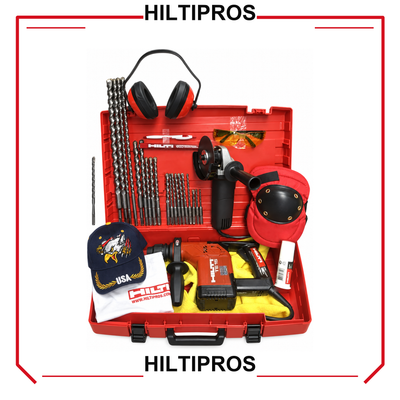 HILTI TE 15 HAMMER DRILL, USED ONLY AS DISPLAY, MADE IN GERMANY, FREE EXTRAS - HILTIPROS clean product image