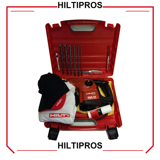 HILTI TE 16, PREOWNED, ORIGINAL, STRONG, DURABLE, FREE DRILL BITS - HILTIPROS clean product image