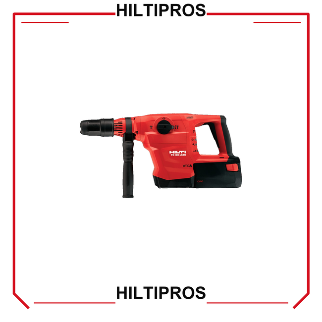 HILTI TE 60-A36 HAMMER DRILL, COMPLETE SET, BRAND NEW - HILTIPROS clean product image