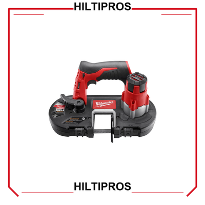 MILWAUKEE M12 CORDLESS SUB-COMPACT BAND SAW, BRAND NEW, FREE EXTRAS FAST SHIP - HILTIPROS clean product image