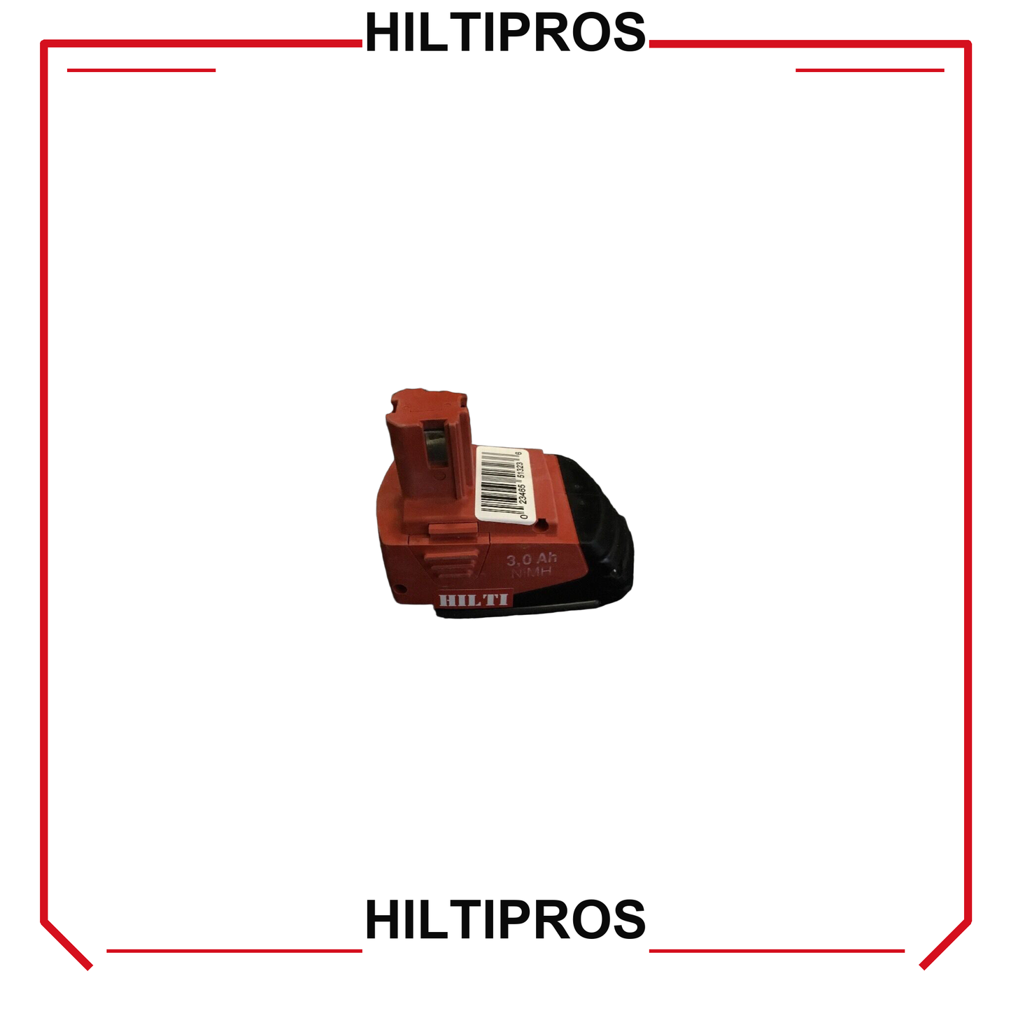 HILTI 12V BATTERY 3.0AH - SFB126, PREOWNED, FREE HAT - HILTIPROS clean product image