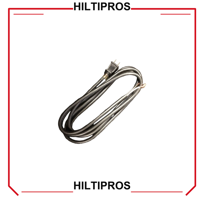HILTI 8FT REPLACEMENT CORD (TE 5, TE 6[C-S], TE 7[C]), NEW - HILTIPROS clean product image