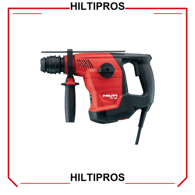 HILTI TE 30 ROTARY HAMMER DRILL, PREOWNED, GREAT CONDITION. - HILTIPROS clean product image