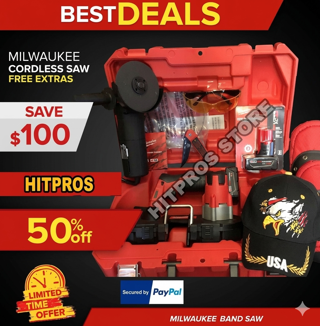 MILWAUKEE M12 CORDLESS SUB-COMPACT BAND SAW, BRAND NEW, FREE EXTRAS FAST SHIP