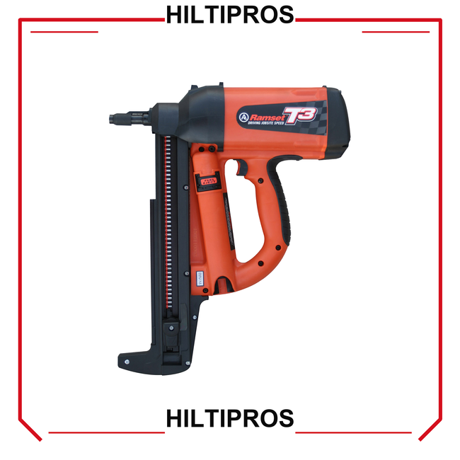 RAMSET T3 MAG, GAS TOOL, BRAND NEW, FREE THERMO, A LOT OF EXTRA, FAST SHIP - HILTIPROS clean product image