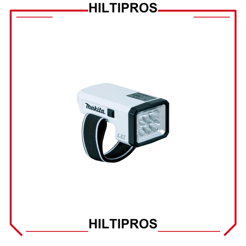 MARKITA LED FLASHLIGTH 18V BRAND NEW, 2 BATTERIES INCLUDED, FREE HAT, FAST SHIP - HILTIPROS clean product image