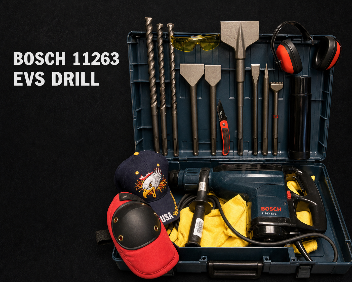 BOSCH 11263 EVS DRILL PREOWNED