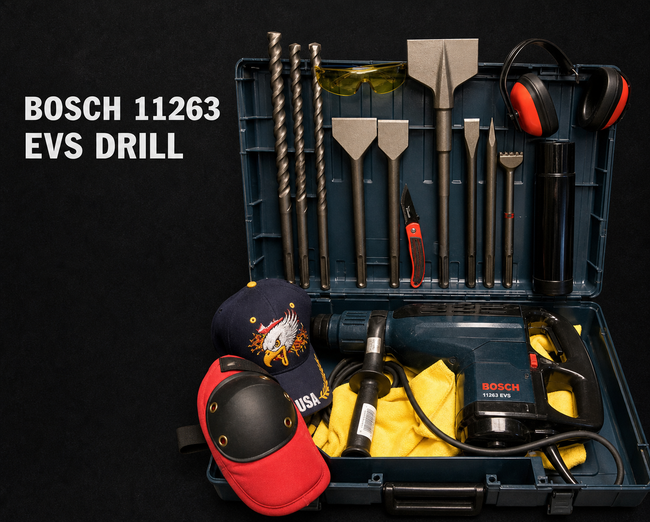 BOSCH 11263 EVS DRILL PREOWNED