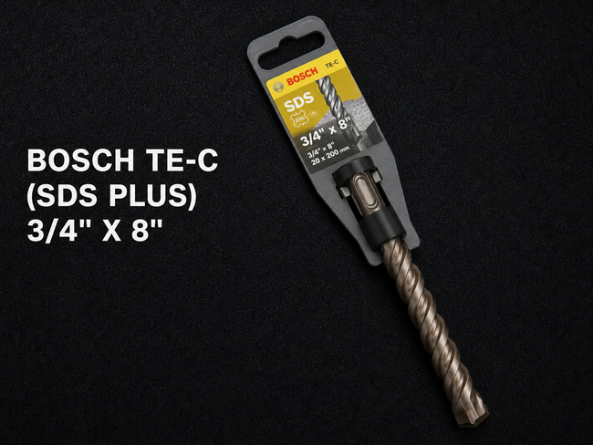 BOSCH TE-C (SDS PLUS) 3/4" x 8"