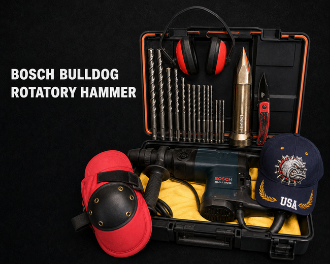 BOSH BULLDOG ROTATORY HAMMER PREOWNED