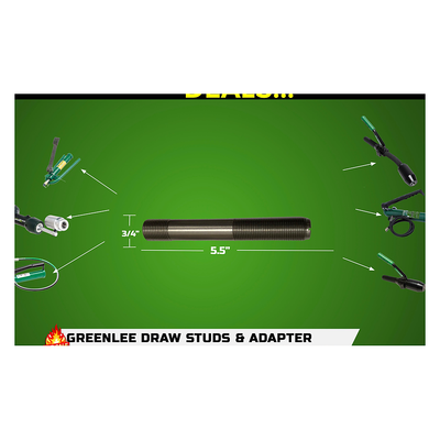 Greenlee (5"X3/4") Draw stud 29452