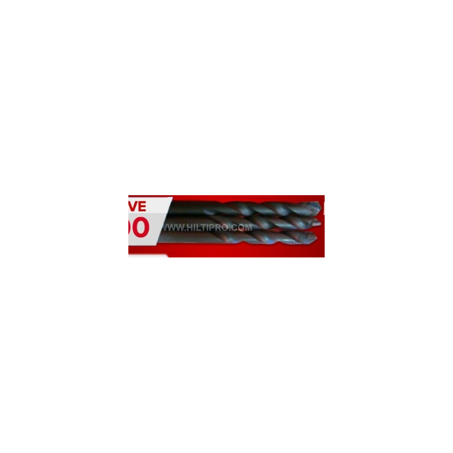 HILTI 1/4" X 4" PERCUSSION MASONRY BIT (SET OF 3), FREE PENCIL