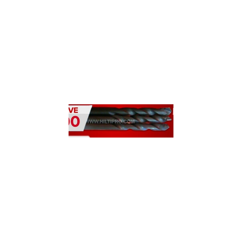 HILTI 1/4" X 4" PERCUSSION MASONRY BIT (SET OF 3), FREE PENCIL