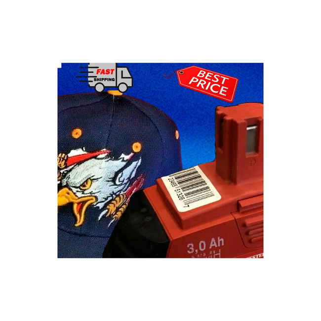 HILTI 12V BATTERY SFB 126 3.0AH, LIKENEW, FREE HAT