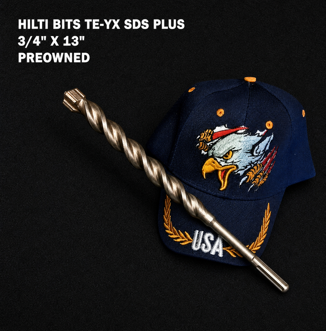 HILTI BIT TE-YX SDS PLUS 3/4" X 13" PREOWNED