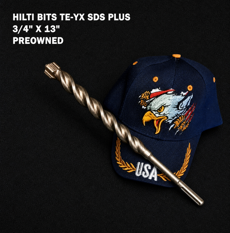 HILTI BIT TE-YX SDS PLUS 3/4" X 13" PREOWNED
