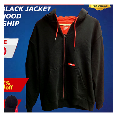 HILTI BLACK JACKET WITH HOOD