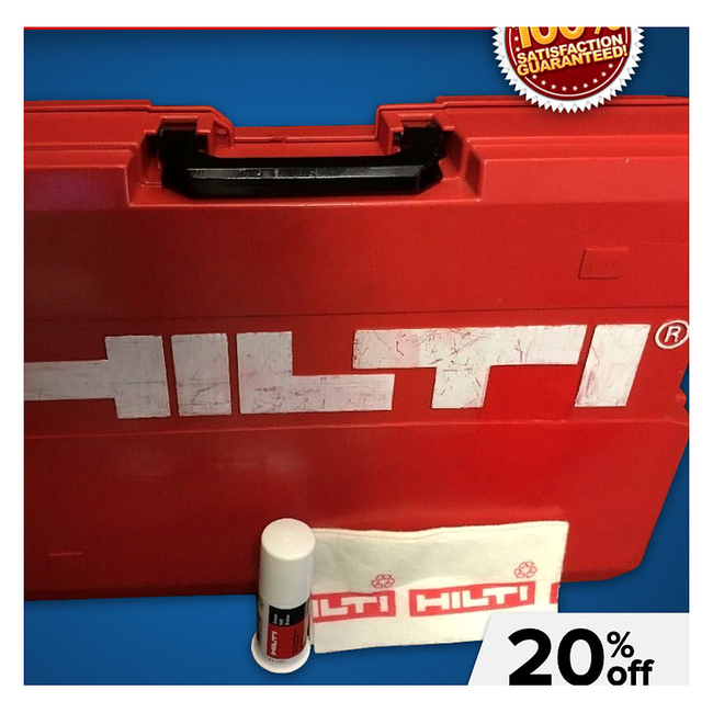 HILTI CASE FOR TE 74 (THIS IS ONLY CASE), PREOWNED