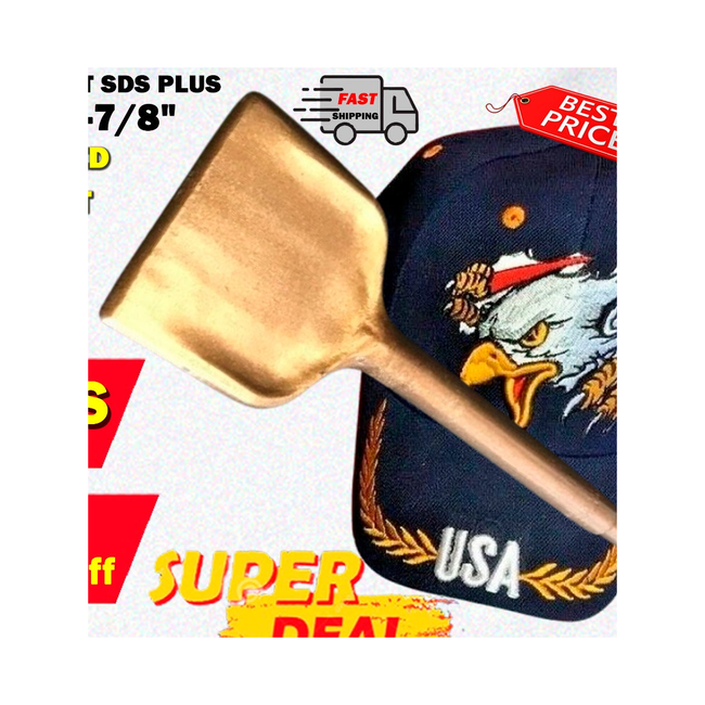 HILTI CHISEL FLAT SDS PLUS 2-3/8" X 9-7/8" PREOWNED