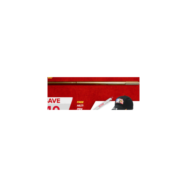 HILTI CHISEL POINTED SDS MAX 12-1/2" PREOWNED
