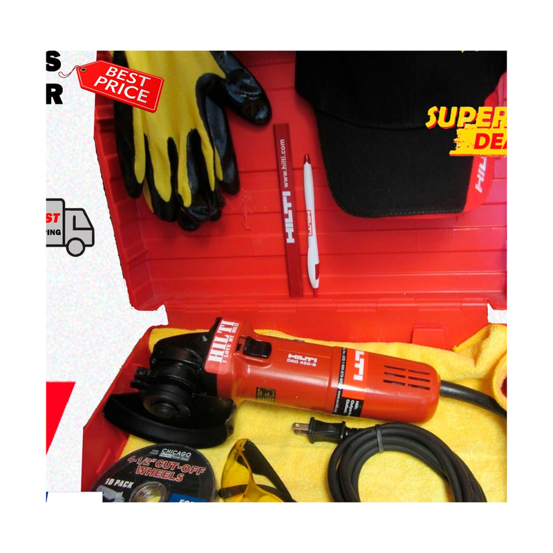 HILTI DAG 450-S ANGLE GRINDER, GREAT SHAPE