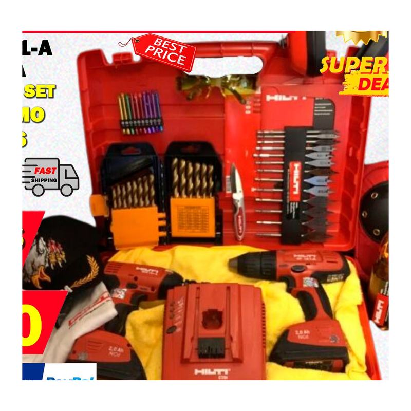 HILTI DRILL SET SF 121-A AND SIW 121-A