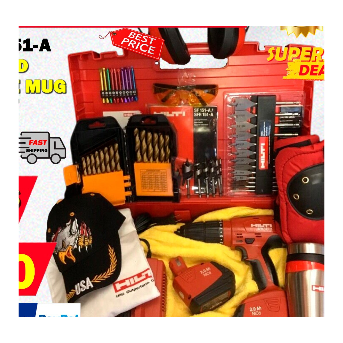 HILTI DRILL SFH 151-A, PREOWNED