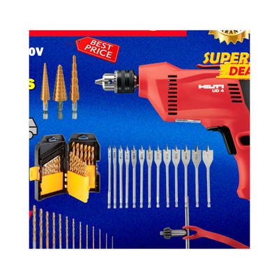 HILTI Drill UD 4 120V, BRAND NEW, FREE SET OF BITS