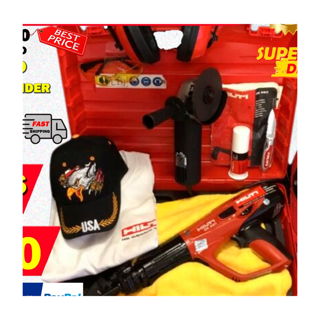HILTI DX 460 POWDER ACTUATED, PREOWNED