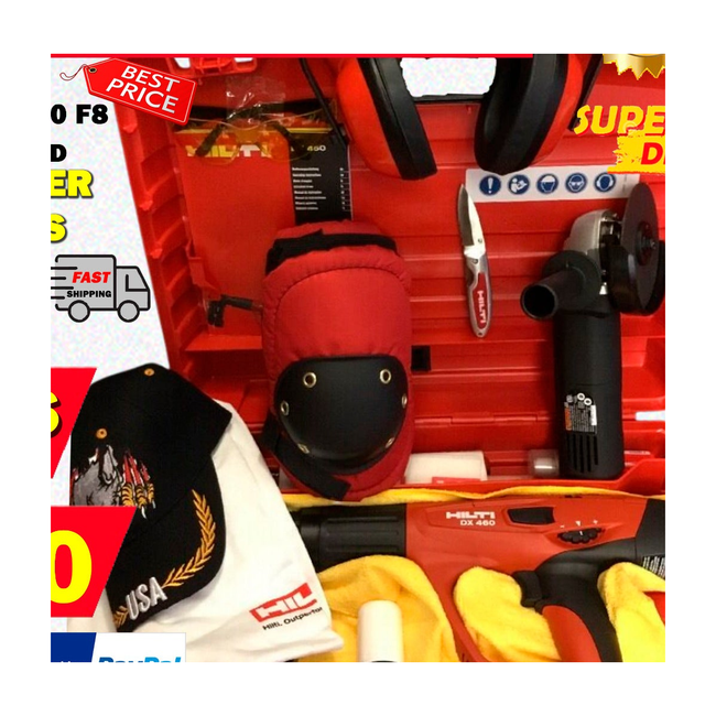 HILTI DX 460- X460 F8 - POWER-ACTUATED, NEW